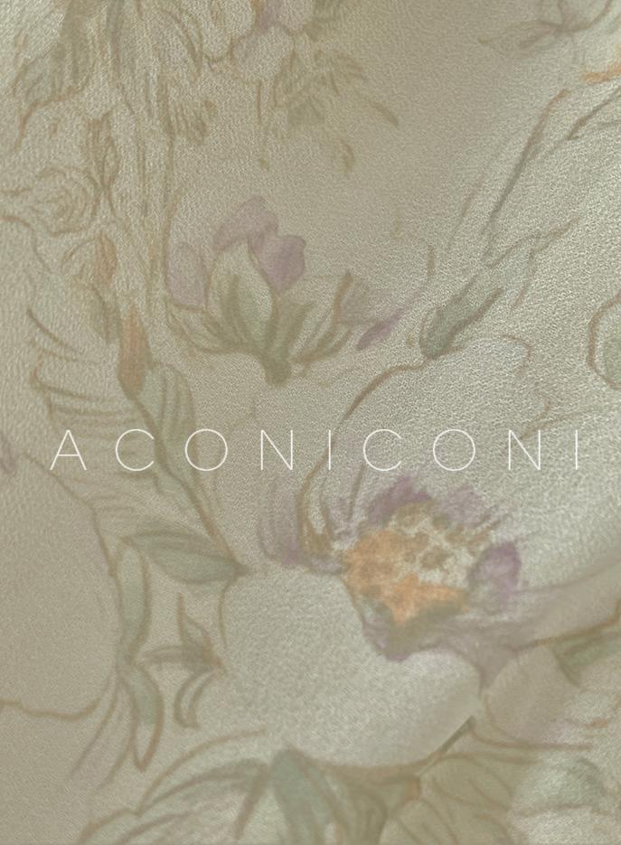 Aconiconi Elegant V-Neck Palace Sleeve Short layered  Dress-Lanshan Qimeng