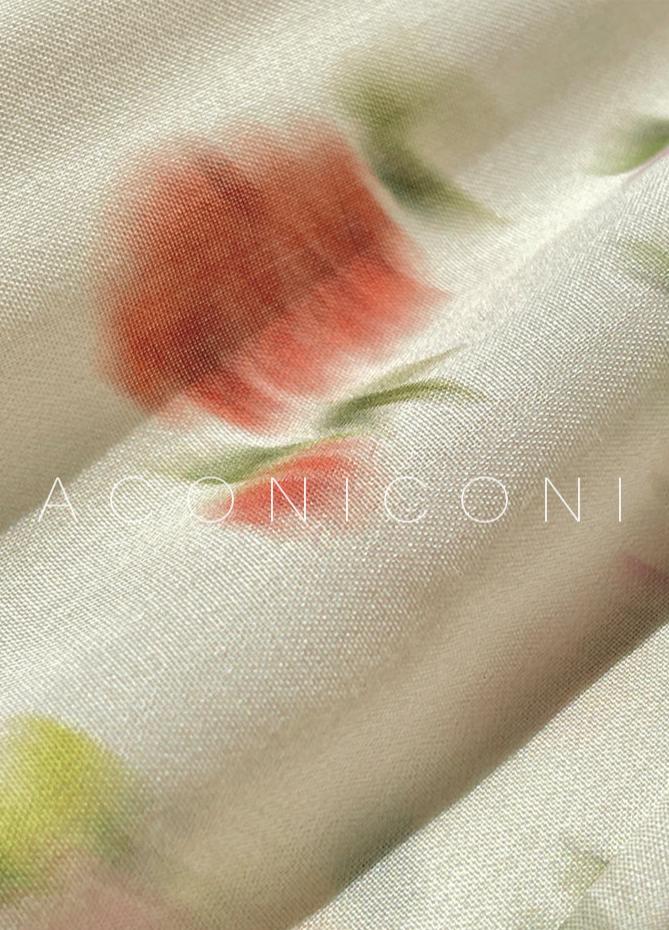 Aconiconi Luxury Yellow V-Neck Print Long Sleeve Loose Resort Dress- Huaye Mucheng