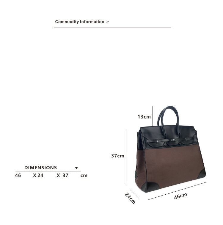 Vintage old money style inspired platinum bag men's large travel canvas weekender bag