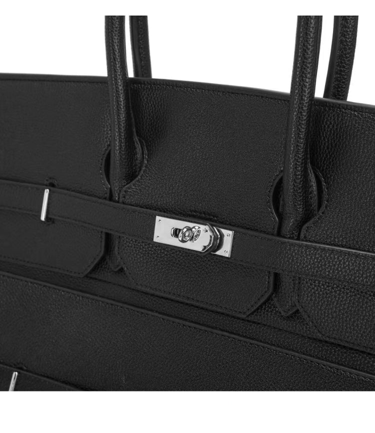 Premium Men Platinum large double pocket Tote travel weekender Bag