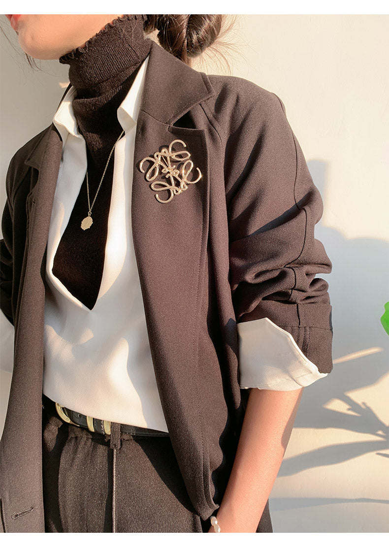 White V-neck v neck shirt long-sleeved shirt -Mmia