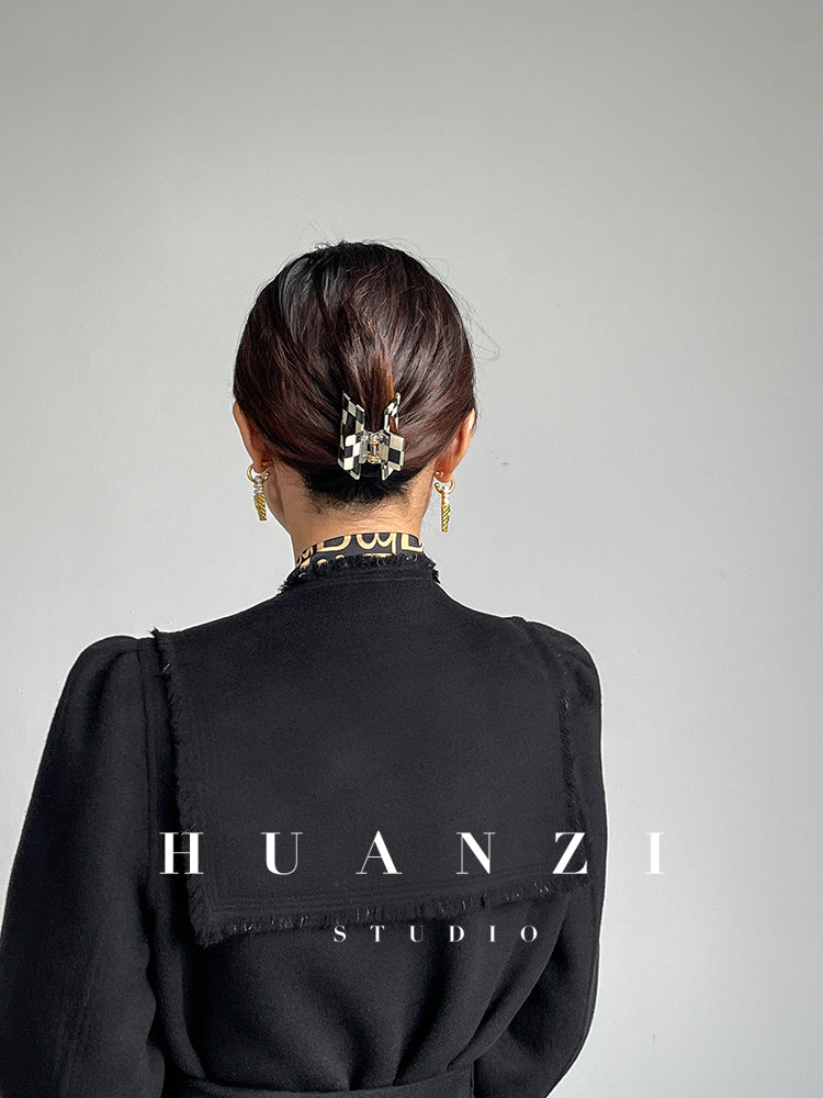 Huanzi handmade double-sided cashmere wool coat - Mode