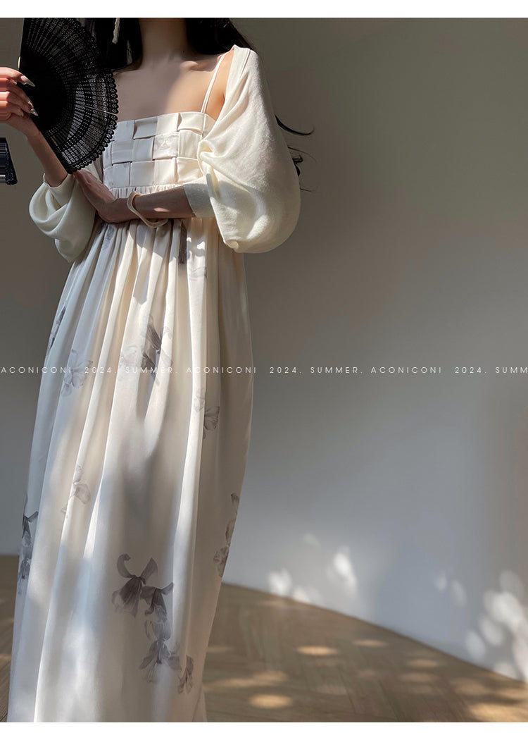 Aconiconi Elegant Bat Style Long Sleeve Chic Versatile Cardigan-Jessica (vvv)