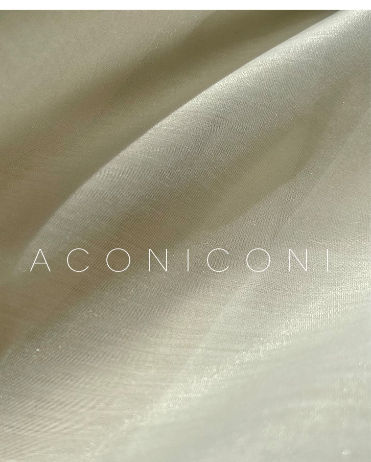 Aconiconi Square Collar Long Sleeve Tea Dress- Amethyst Water