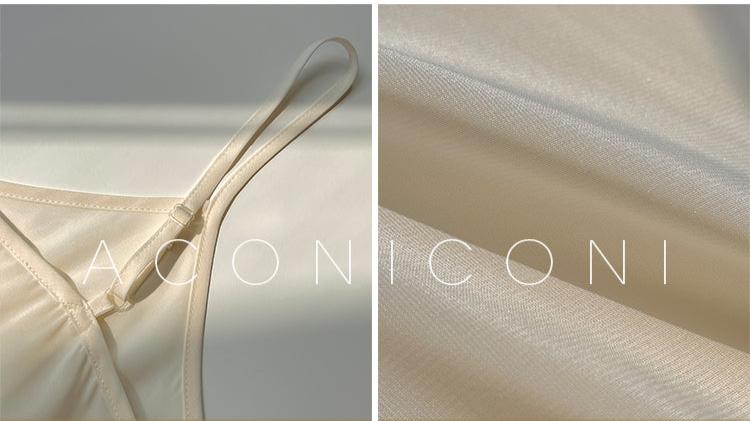 Aconiconi Luxury Yellow V-Neck Print Long Sleeve Loose Resort Dress- Huaye Mucheng