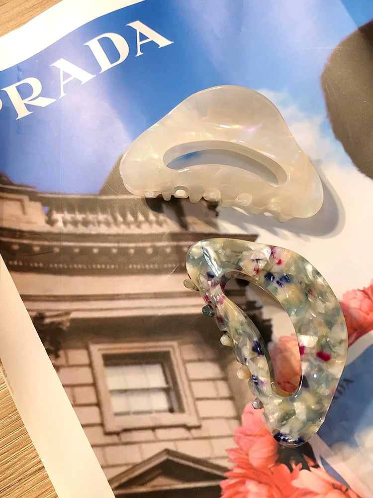 Aconiconi Luxury Korean Style Shell Mermaid Hair Pin-Aku ( V )