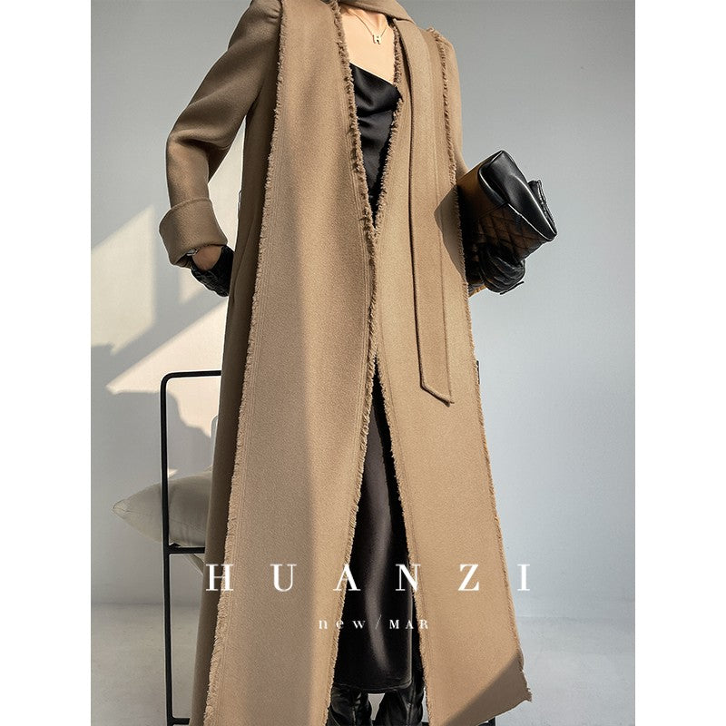 Original handmade double-sided cashmere coat - Fiais