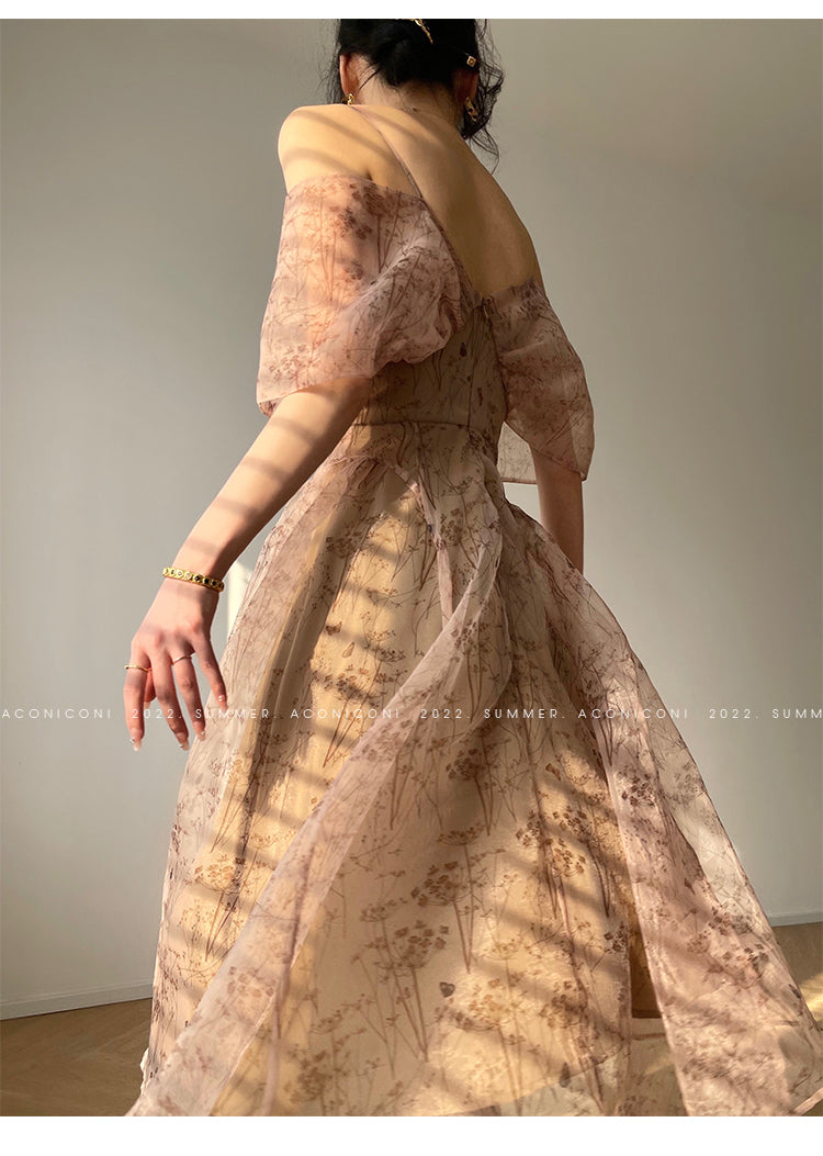 Aconiconi| whispers high-end French suspender fairy dress - Tsubakiyama