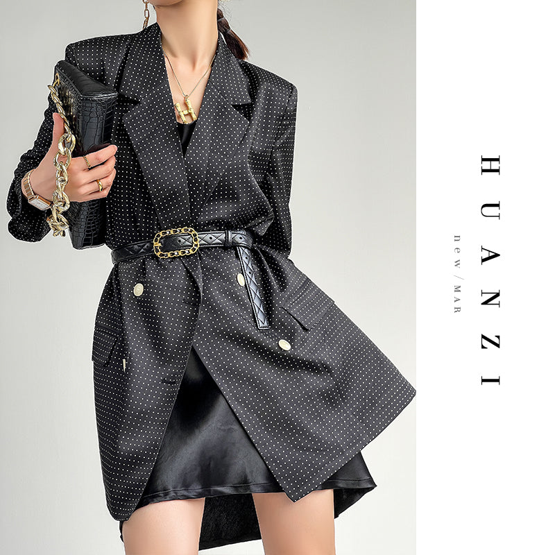 HUANZI Haute Couture All-match Boutique Belt -Lingge