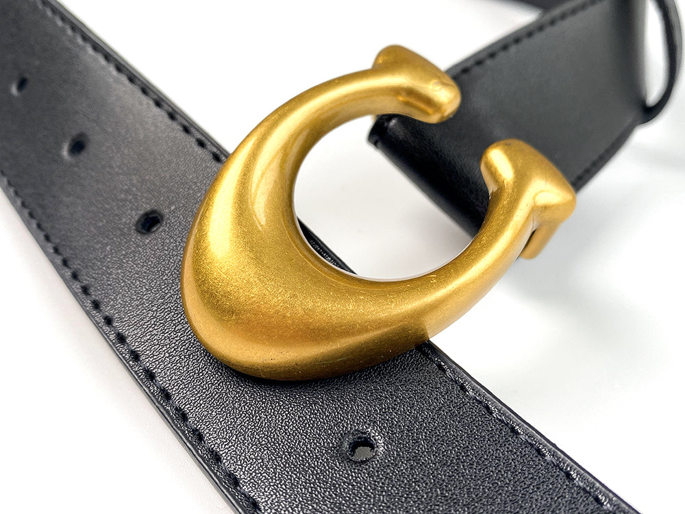 HUANZI Haute Couture All-match Boutique Belt -Bronze C