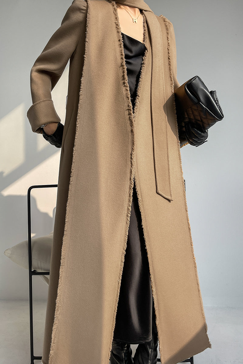 Original handmade double-sided cashmere coat - Fiais