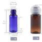Empty 1.5ml /2ml/3ml/5ml medical beauty round bottom transparent glass small light bulb essence bottle