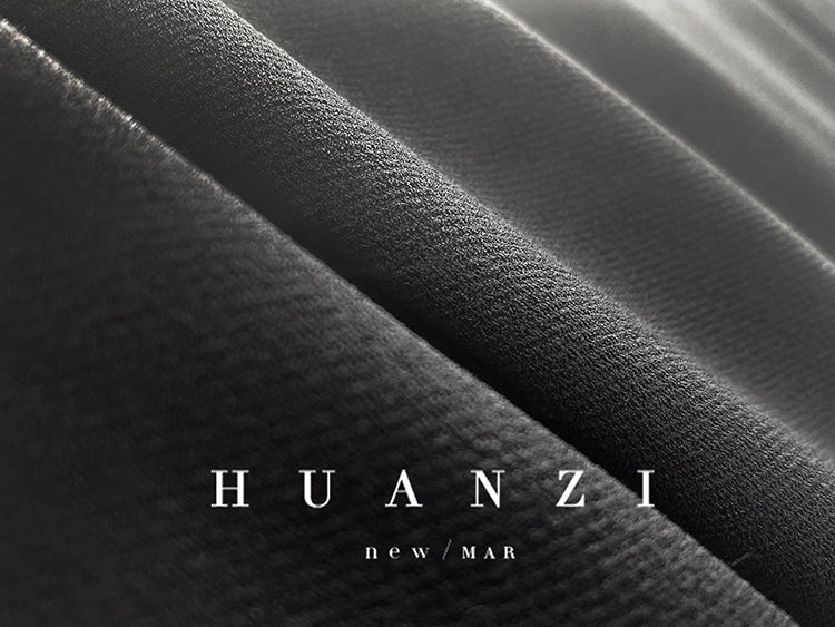 Huanzi new elegant classic black high turtle neck dress - Kios