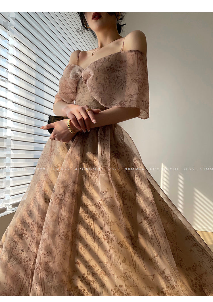 Aconiconi| whispers high-end French suspender fairy dress - Tsubakiyama