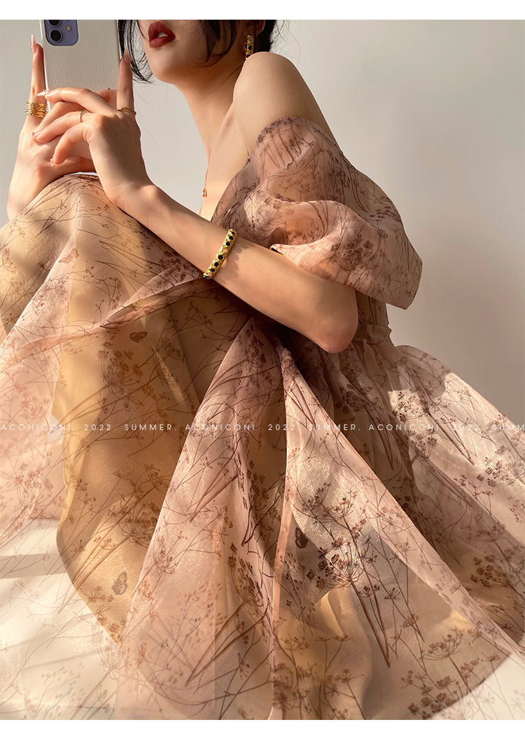 Aconiconi| whispers high-end French suspender fairy dress - Tsubakiyama