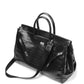 Black Platinum pattern weekender overnight weekend tote men/women's travel bag high street travel handbag
