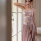 DOLLY Luxury Sleeveless Skin Revealing Tube Top Hollow Birthday Dress-MIA