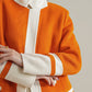 Huanzi custom high-grade orange double-sided cashmere wool autumn winter coat - Cirre