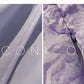 Aconiconi Square Collar Long Sleeve Tea Dress- Amethyst Water