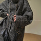 Luxury full Winter Coat Bubble gum Pink Inkstone wool long coat - Lanshan