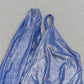 DOLLY Elegant Electric Blue Off Shoulder Halter Neck Dinner Dress-JU  (V)