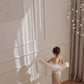 DOLLY Luxury Sliver Sleeveless Glitter Slim Fit Long Banquet Dress-SWATTIE