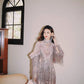 DOLLY High End Retro Style Glitter Tassel Sequin Midi Birthday Dress-KHLOE