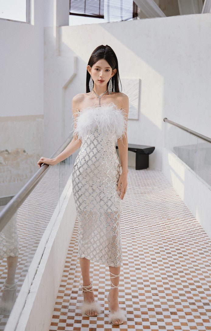 fit sexy dress Sexy Fitted Mermaid Long Dress Slip Dress