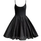 Aconiconi Elegant Black French Sleeveless High Waist Tutu Dinner Dress- Baileys