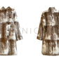 Imitation fur long-haired winter coat - Elk Palm