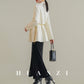 Huanzi custom-made Australian wool hand-sewn double-sided autumn winter short coat - Sakka