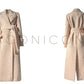 Aconiconi｜Galan Sumu long-haired high-grade woolen long coat- Kalanchoe