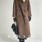 Huanzi high-end double-sided cashmere wool tweed blazer  coat - Vellor