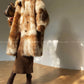 Imitation fur long-haired winter coat - Elk Palm