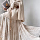 Aconiconi|Cloak Jacket Sleeve Loose Knit Shawl Shoulder Sweater - Snow Lovers