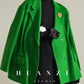 Huanzi custom-made Australian wool hand-sewn double-sided autumn winter short coat - Sakka