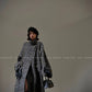 Luxury full Winter Coat Bubble gum Pink Inkstone wool long coat - Lanshan