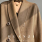 Huanzi high-end double-sided cashmere wool tweed blazer  coat - Vellor