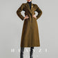 Huanzi high-end waist sheep wool double-sided autumn winter coat - fiee