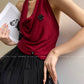 Aconiconi Elegant High Waist Ruffle Mesh Princess Long midi layered Skirt- Quiet Shadow Quicksand