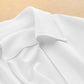 White V-neck v neck shirt long-sleeved shirt -Mmia