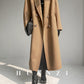 Huanzi high-end double-sided cashmere wool tweed blazer  coat - Vellor