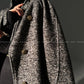 Luxury full Winter Coat Bubble gum Pink Inkstone wool long coat - Lanshan