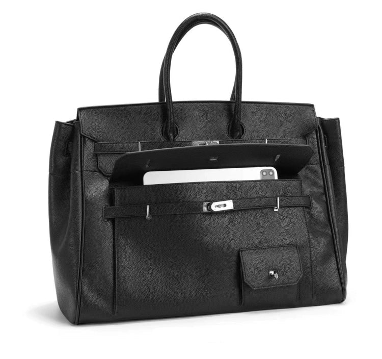 Premium Tide Men Travel Platinum Bag Premium large  Double Drawer Tote travel weekender Bag