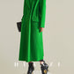 Huanzi custom-made Australian wool pure hand-sewn double-sided autumn winter coat - Iya