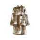 Imitation fur long-haired winter coat - Elk Palm