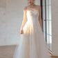 DOLLY Elegant Off White Sleeveless Sequin Long Wedding Guest Dress-Star