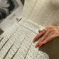 Aconiconi| autumn winter sequins French tweed jacket short skirt - Moonset Star Sea