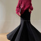 Fold Streamer Weaving Shadow Alpaca Lazy Sweater - hbye