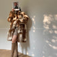 Imitation fur long-haired winter coat - Elk Palm
